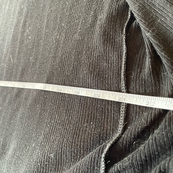 Simply Vera Black Drape Sweater - Picture 10 of 11